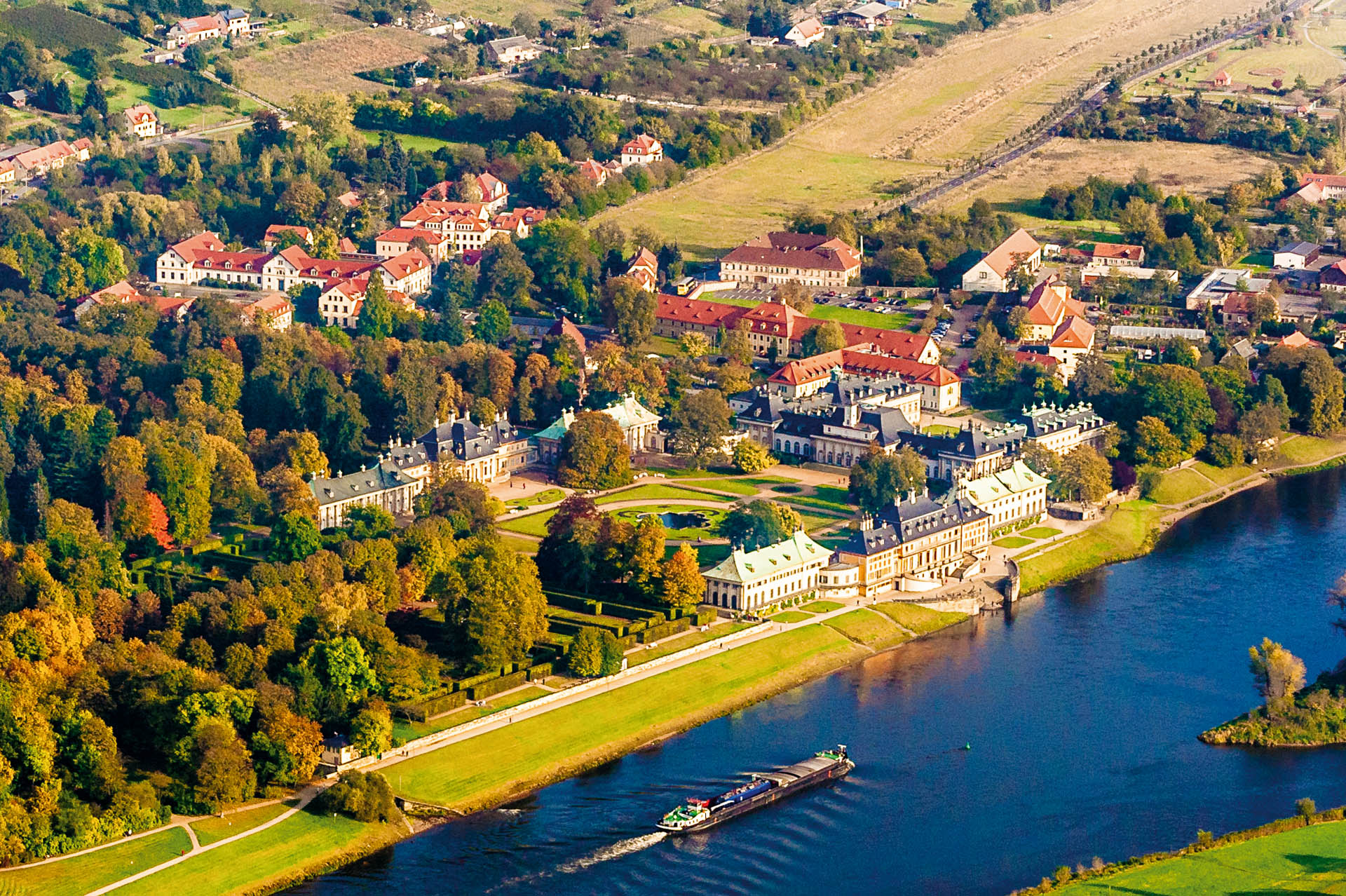 Luftbild Campus Pillnitz