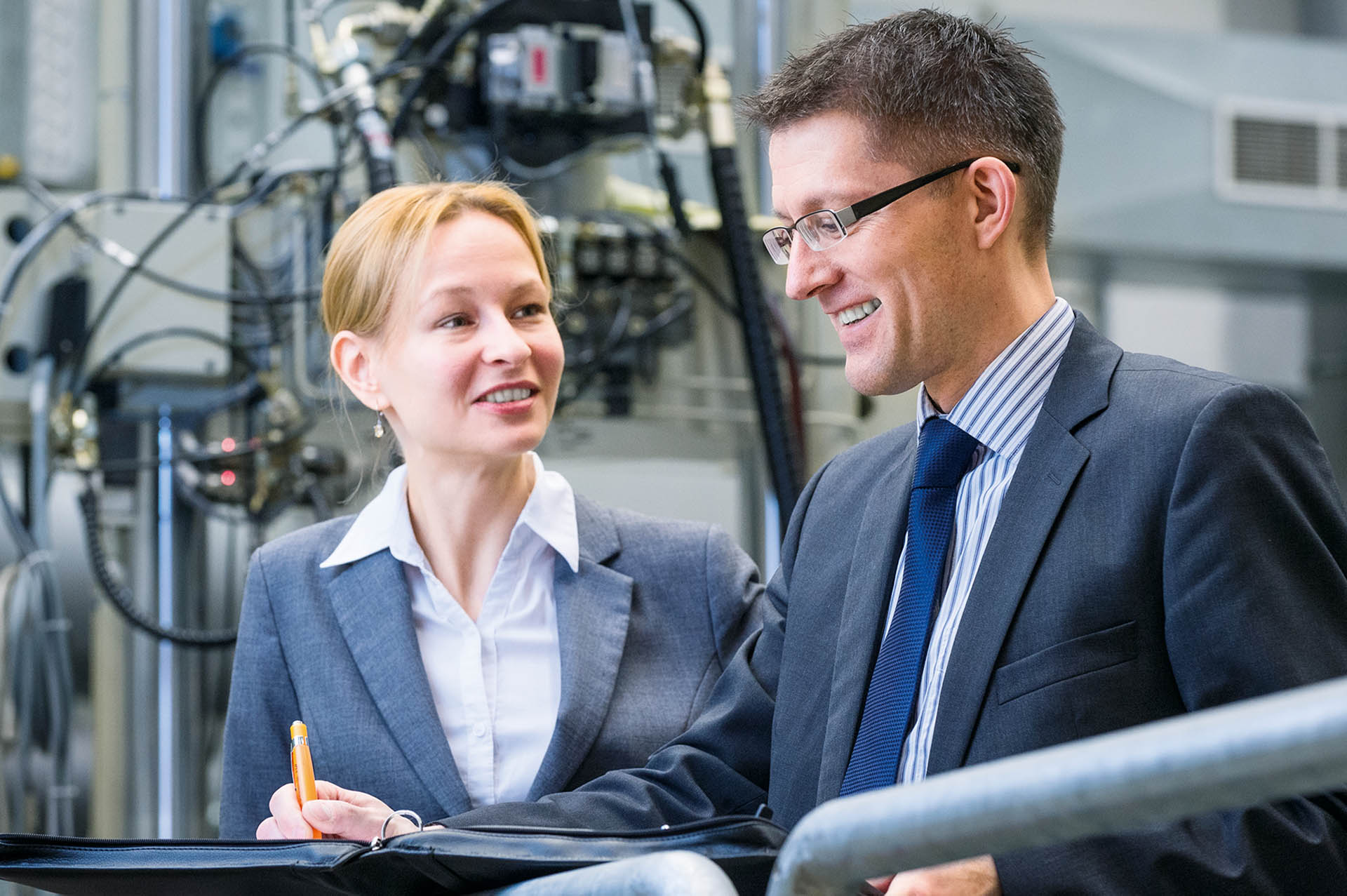 Professor Gonschorek bei der Beratung einer Managerin