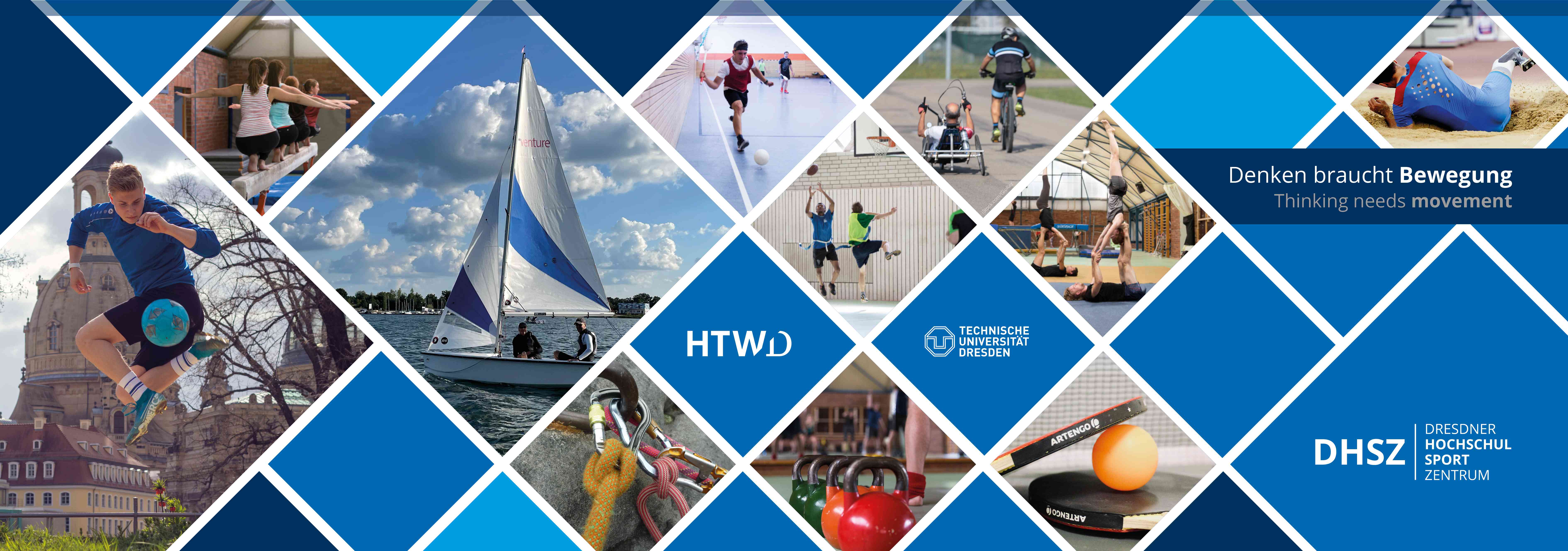 Webheader HTW Hochschulsport