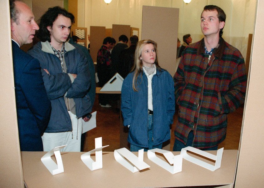 Studierende im Fachbereich Gestaltung