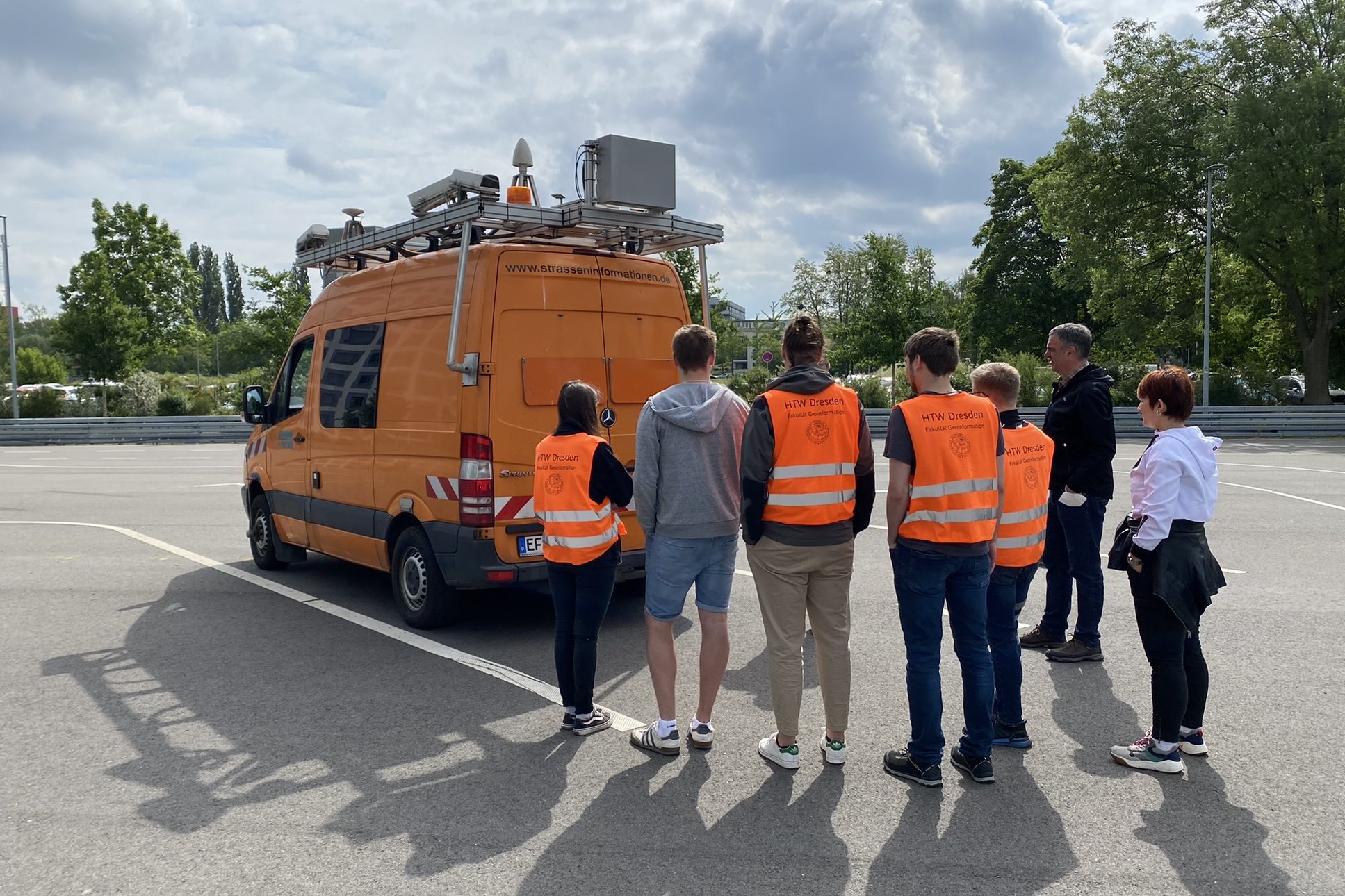 Live-Präsentationen mit UAV und schnellfahrendem System