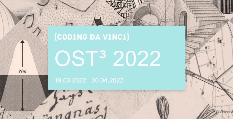 Coding da Vinci OST³ 2022 19.03.2022 -19.04.2022