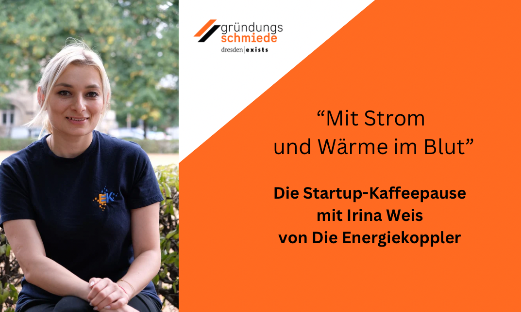 Titelbild Startup-Kaffeepause mit Irina Weis