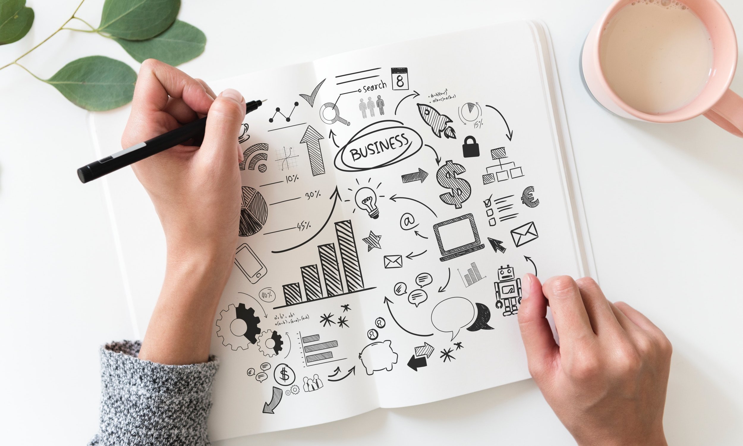 business mindmap illustration