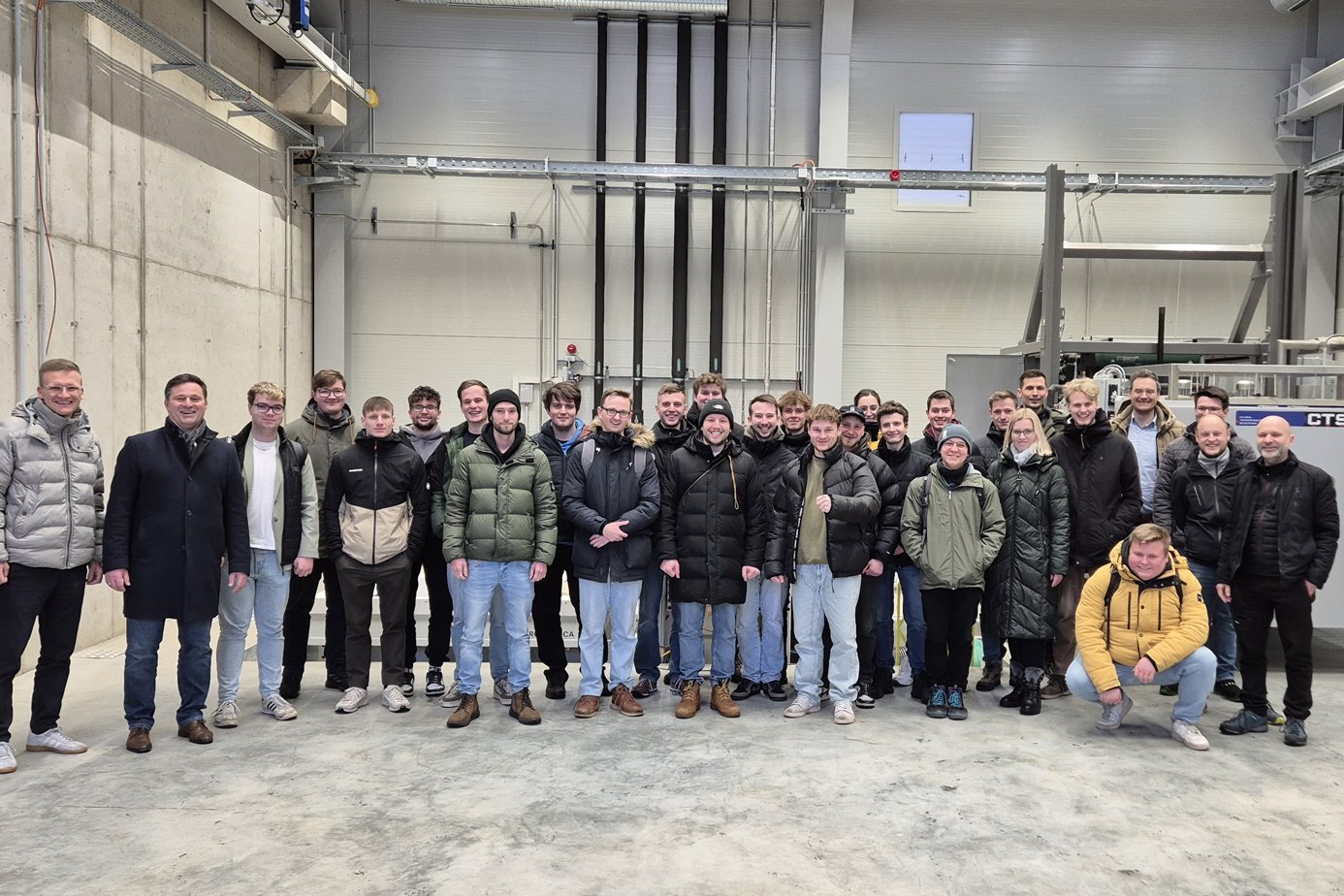 Studentische Exkursion zu DEKRA Klettwitz