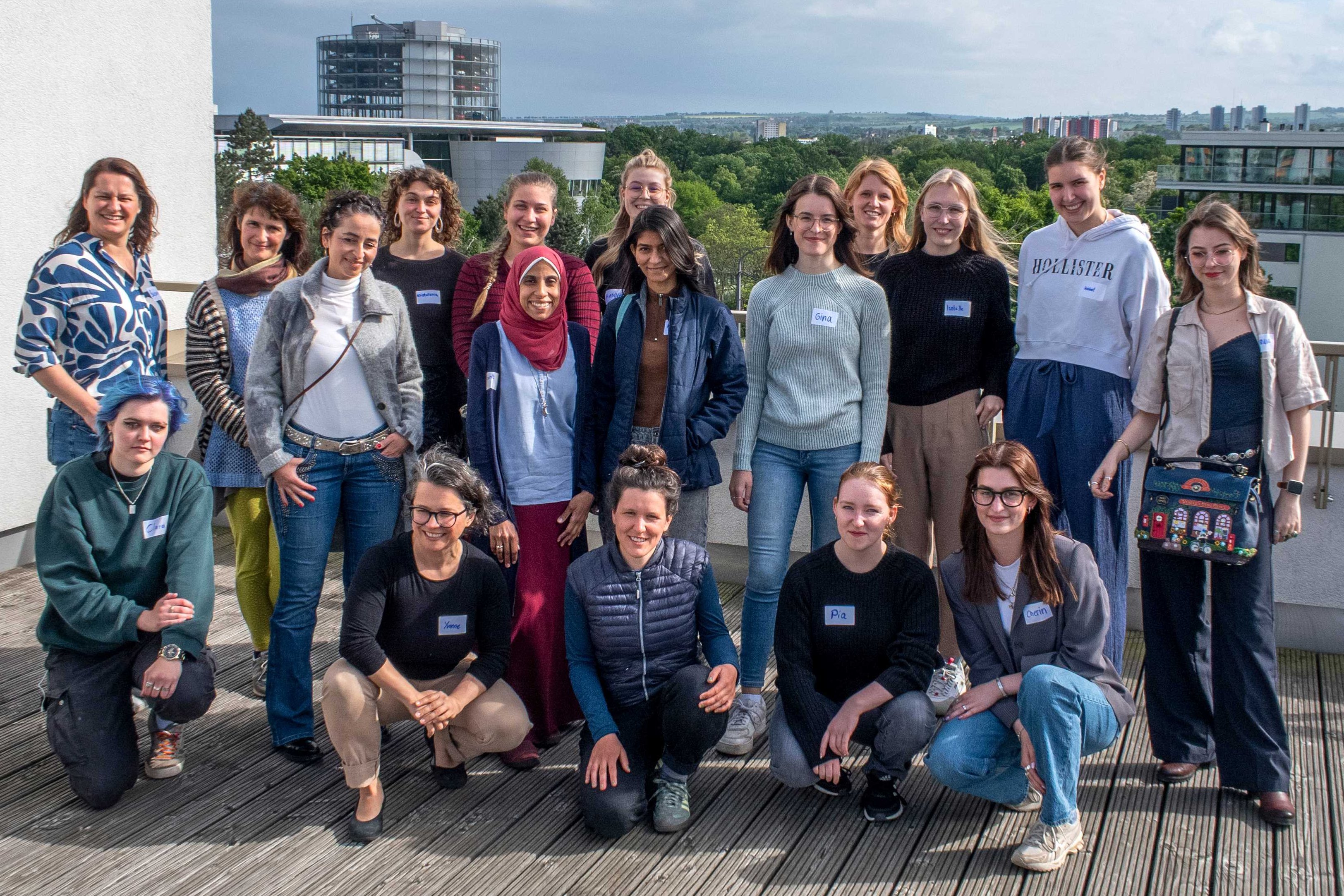 Die HTWD und FHD Stipendiatinnen des EXIST Women Programms