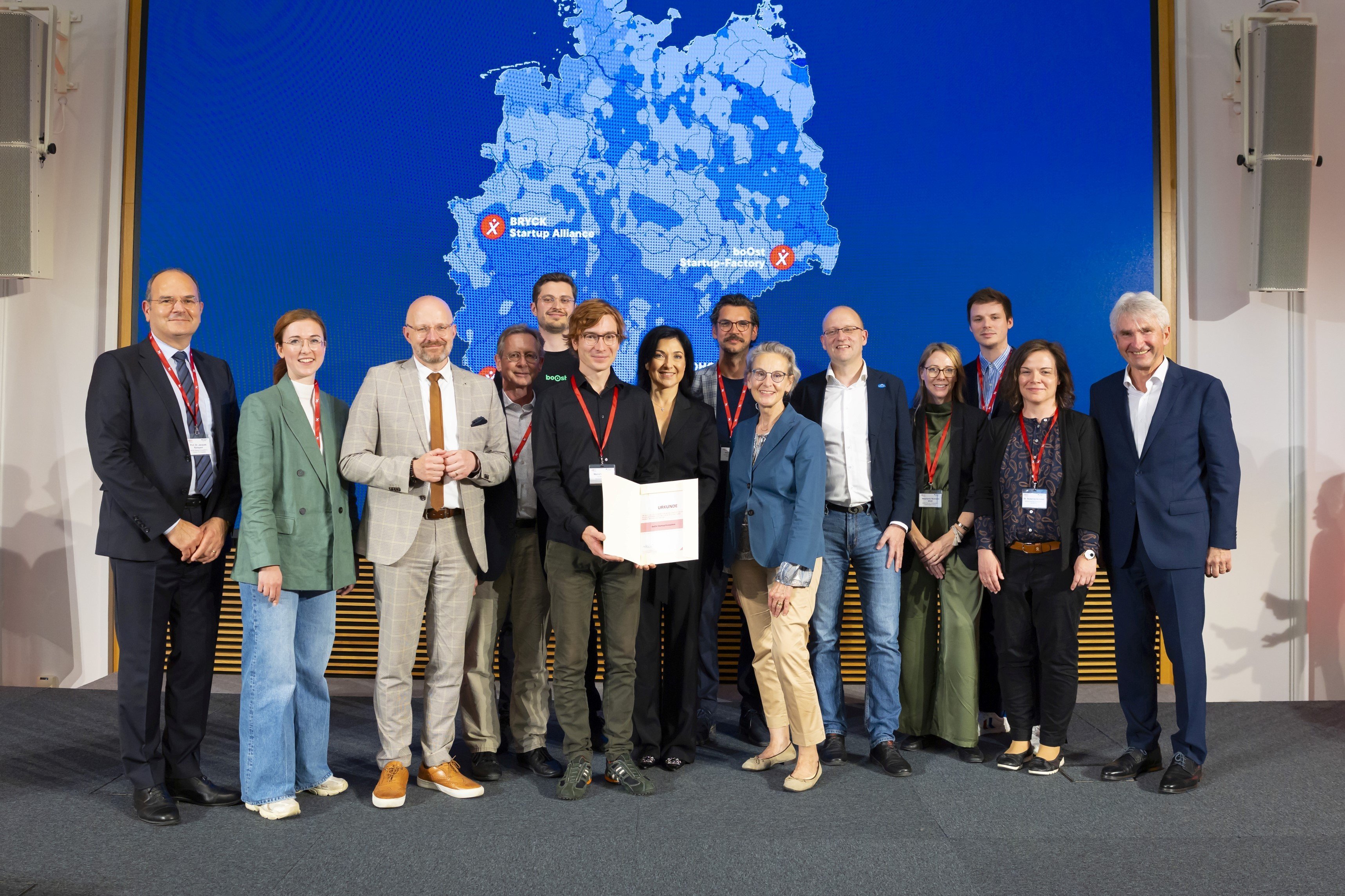 Die boOst Startup Ecosystem gGmbH gehört zu den zehn Startup Factories in Deutschland