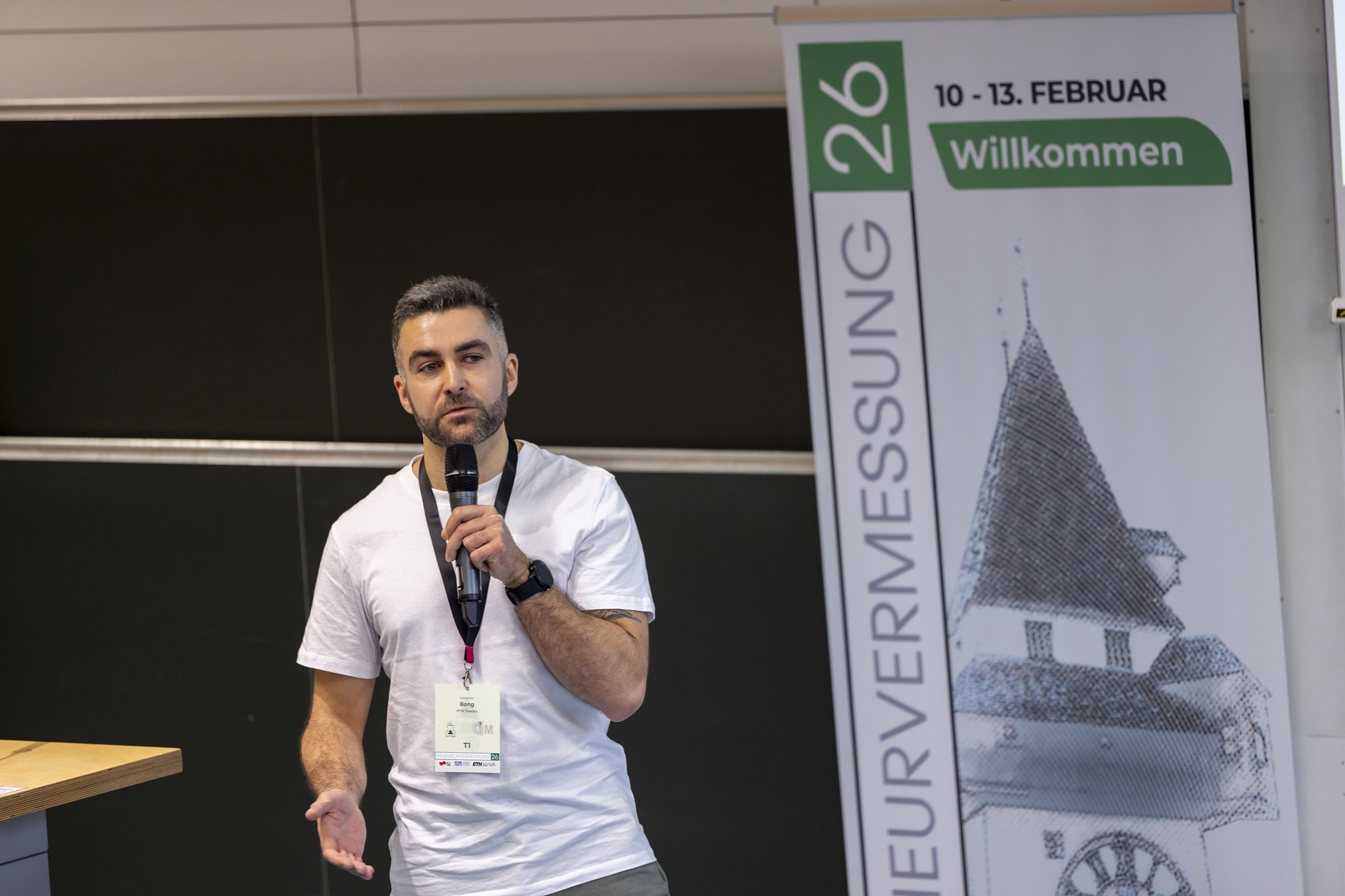 Ingenieurvermessungskurs 2026 Vortrag von Alexander Bong