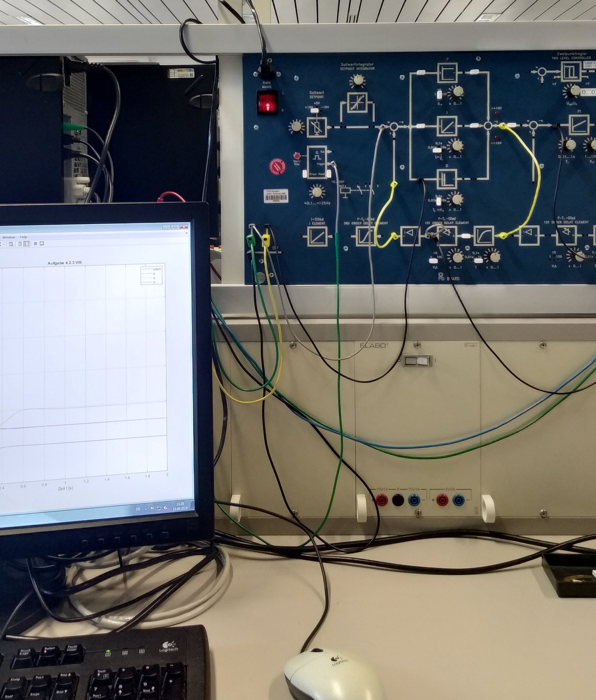 Versuchsstand Lineare Systeme, 2019