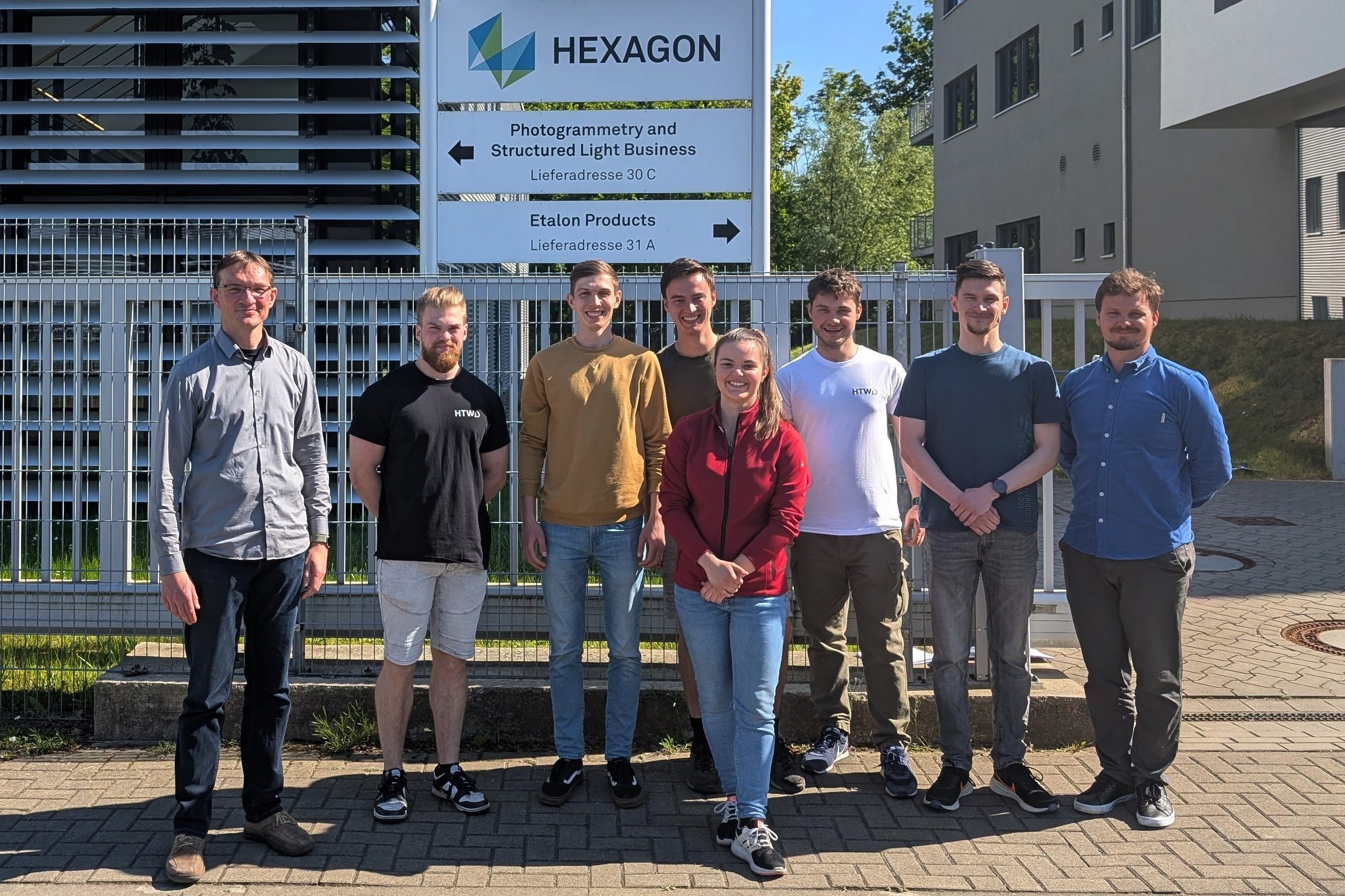 Masterstudierende beim Hexagon Hochschulforum