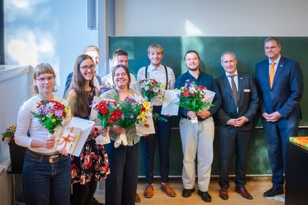 Gruppenfoto der Absolventen