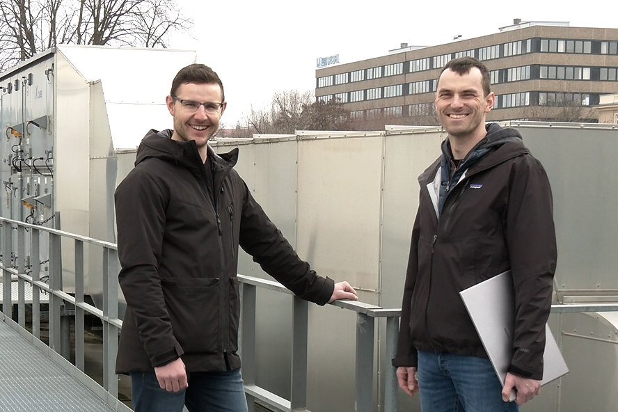Tobias Friebel und Markus Gerlich haben Elektrotechnik studiert