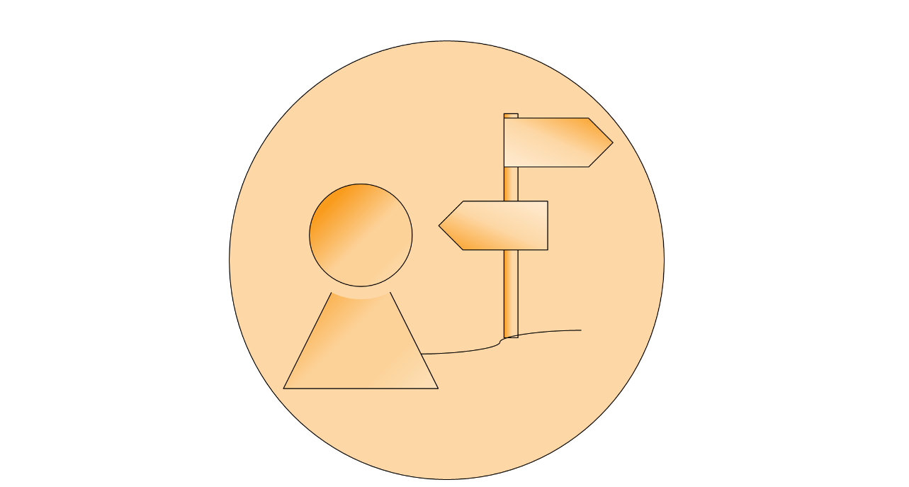 Schmuckbild zur Darstellung der Orientierungsphase. In dieser Phase sollen Sie einen ersten Eindruck von ihrer neuen Arbeitsstelle und der HTW Dresden bekommen.