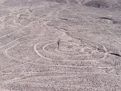 GPS survey of the spiral in the figure of "the Loom" GPS survey of the spiral in the figure of "the Loom"