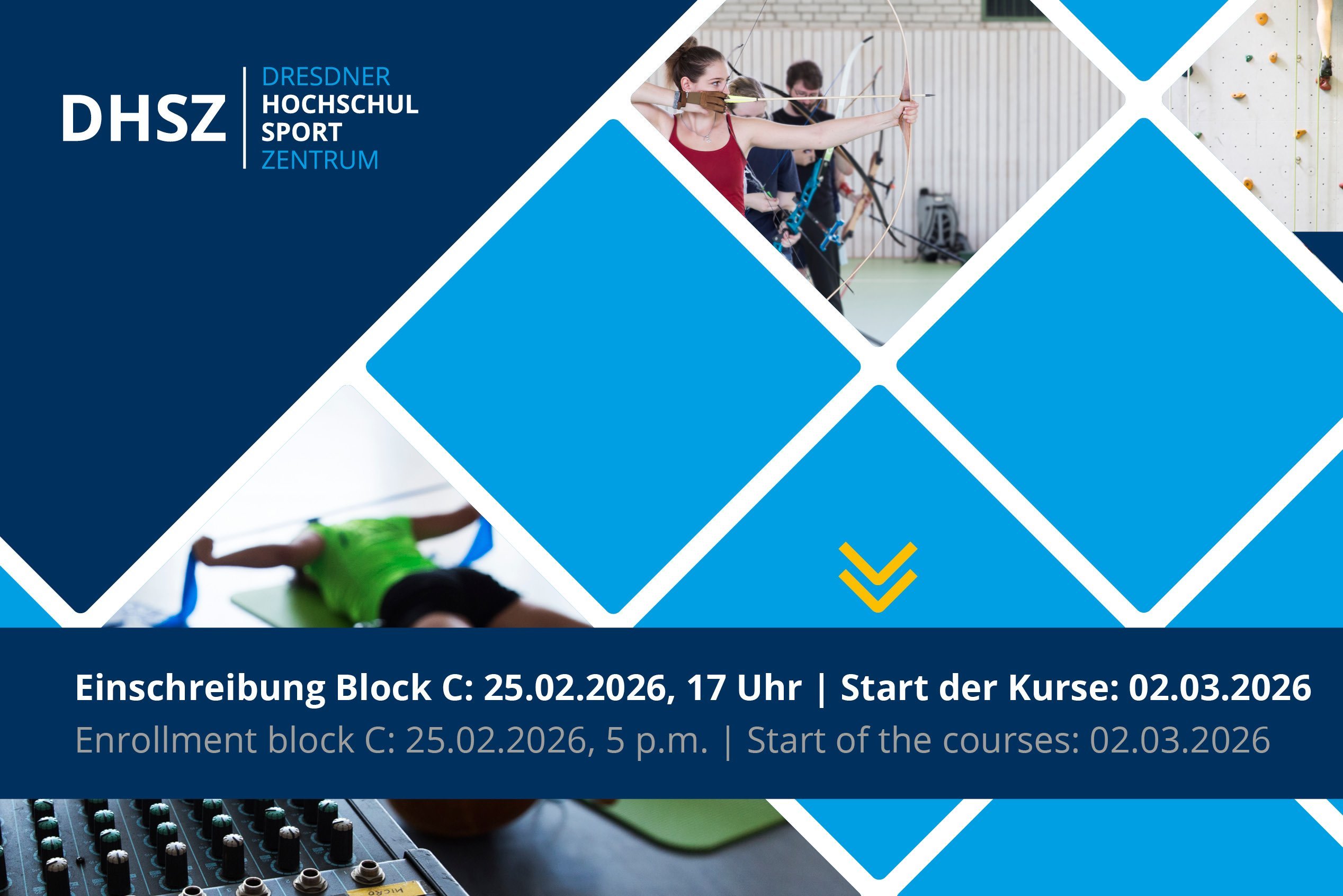 Werbung für C-Block