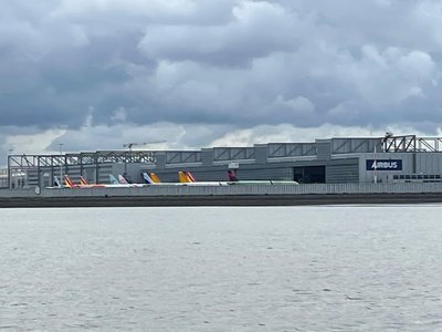 Airbus-Werk Hamburg 2024