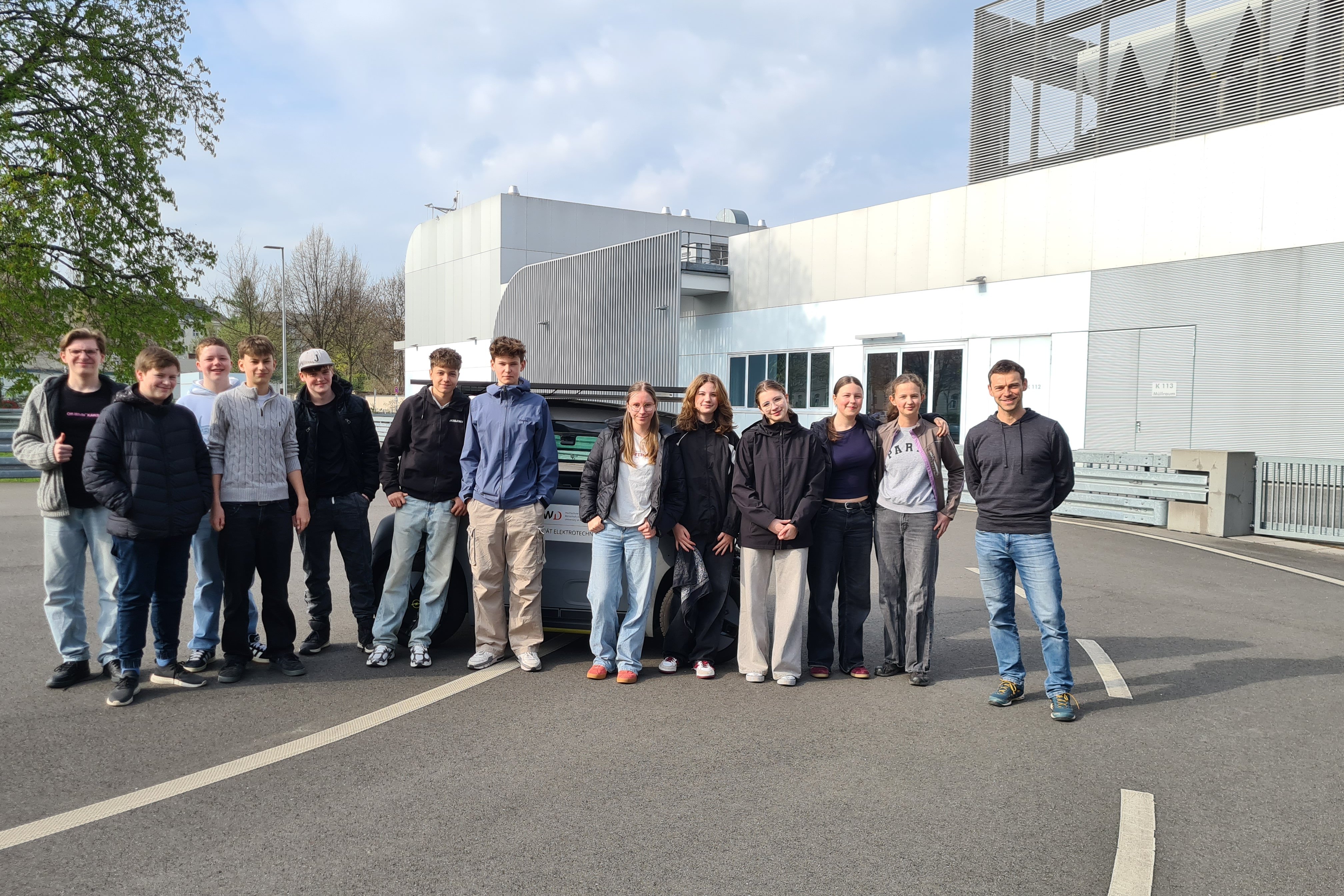 Gymnasium Dresden-Klotzsche zu Besuch
