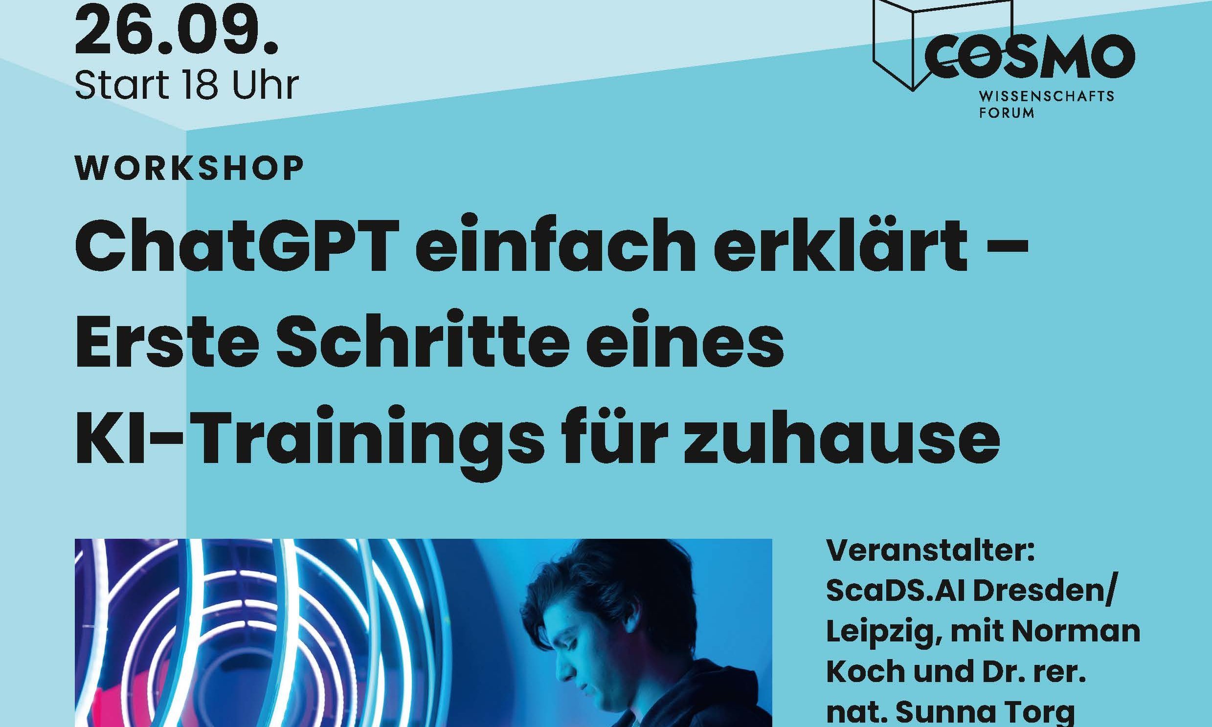 Plakat Cosmo workshop