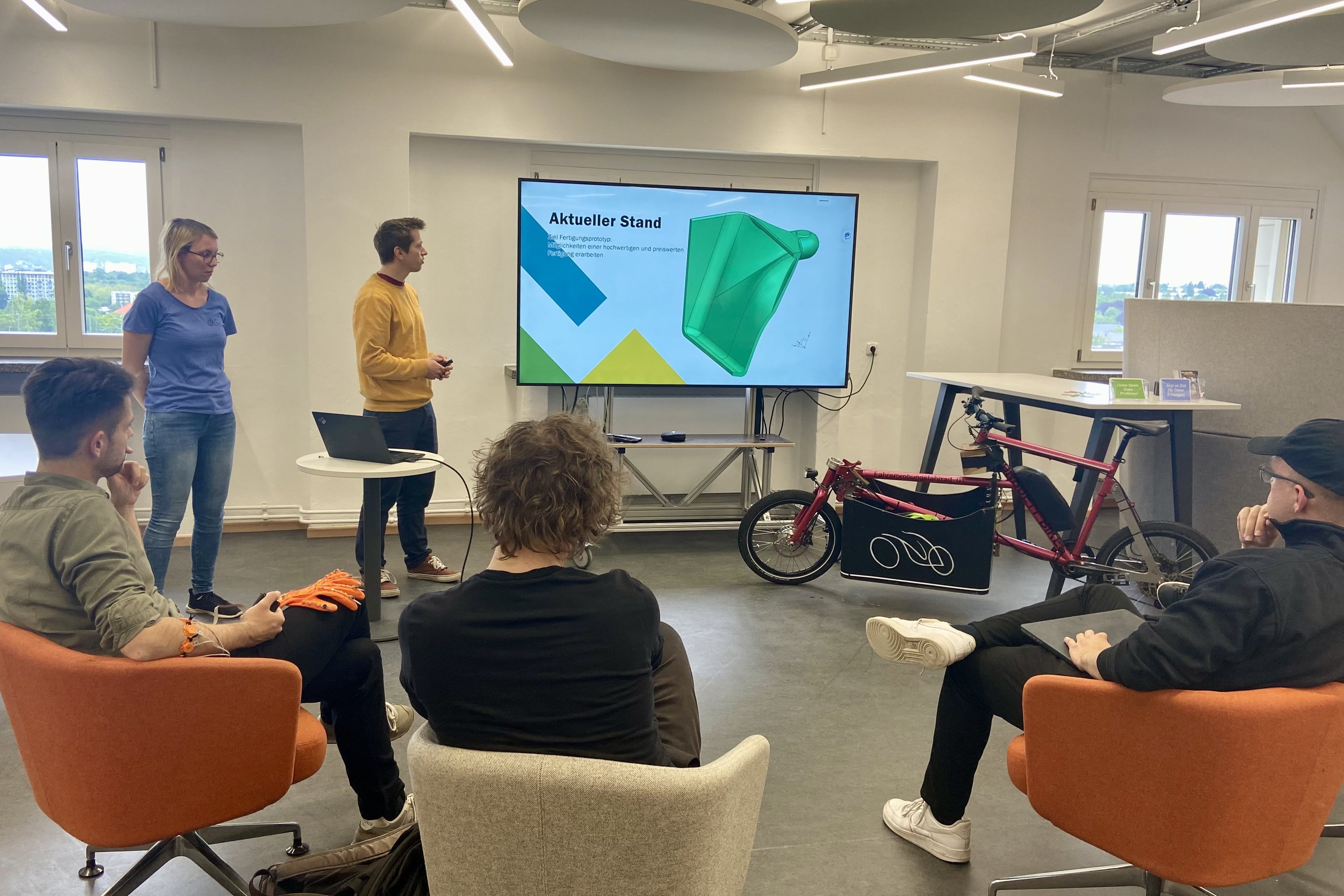 RunduettBikes präsentieren ihren aktuellen Prototypen