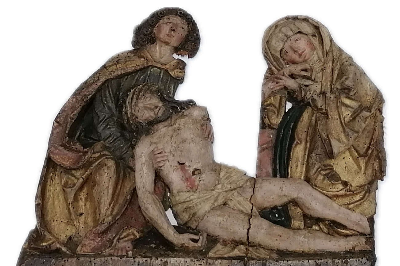 Colmnitzer Altarfiguren, Original und Duplikat