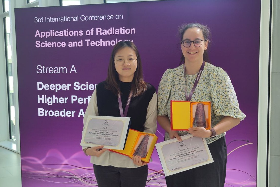 Yue Qi und Katharina Knez