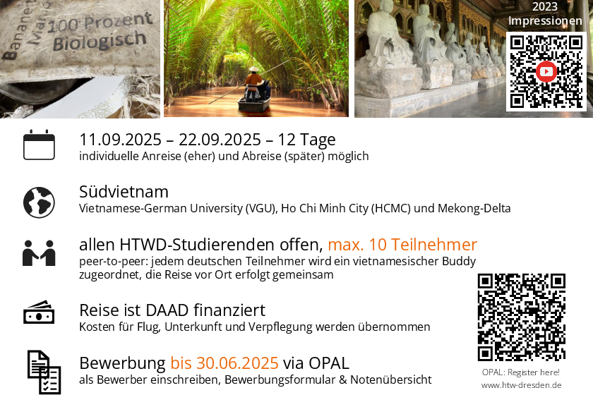 Poster Study Trip VGU Vietnam 2025