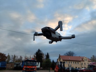 UAV-Befliegung einer technischen Anlage