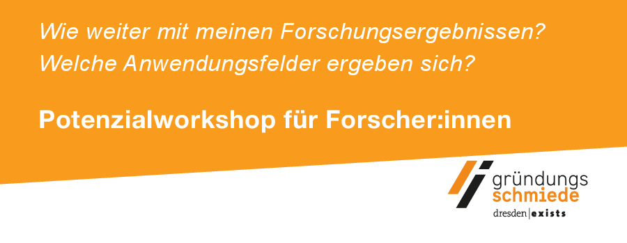 Wie weiter mit meinen Forschungsergebnissen? Welche Anwendungsfelder ergeben sich? Potenzialworkshop für Forscher:innen