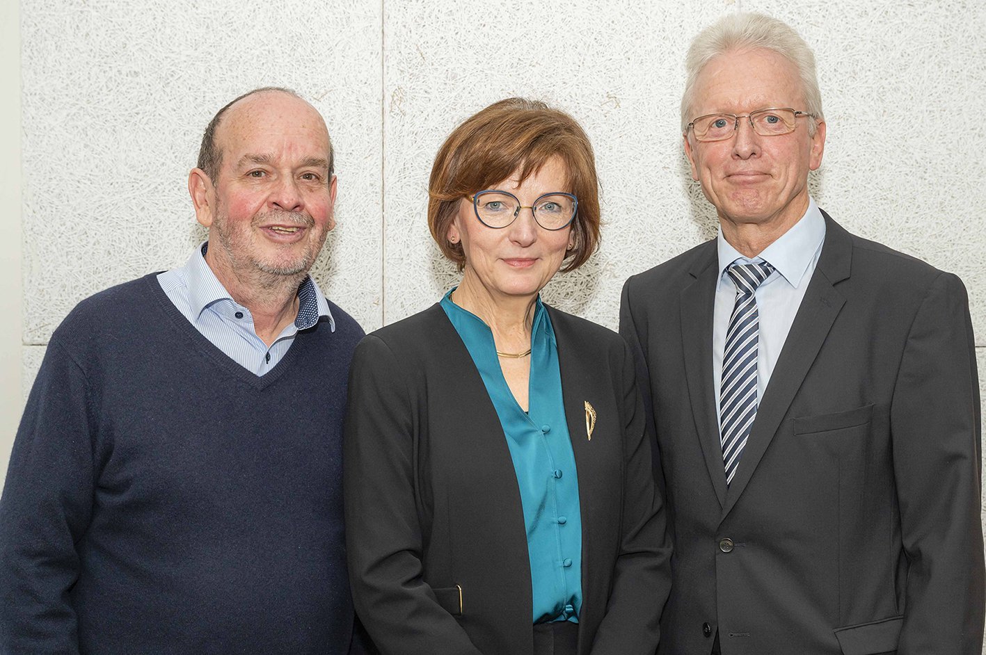 Prof. Dr. Wolffried Wehmann, Dipl.-Ing. Monika Niehues, Prof. Dr. Roland Stenzel (v.l.n.r.)
