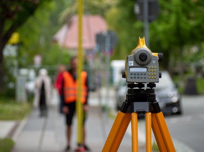 Surveying exercise on campus