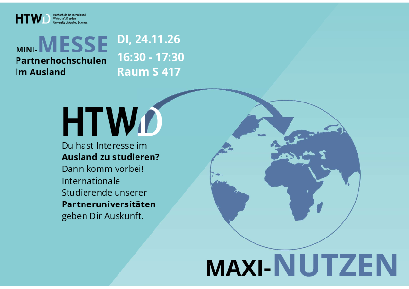 Informationen zur Minimesse im Rahmen der Internationalen Tage