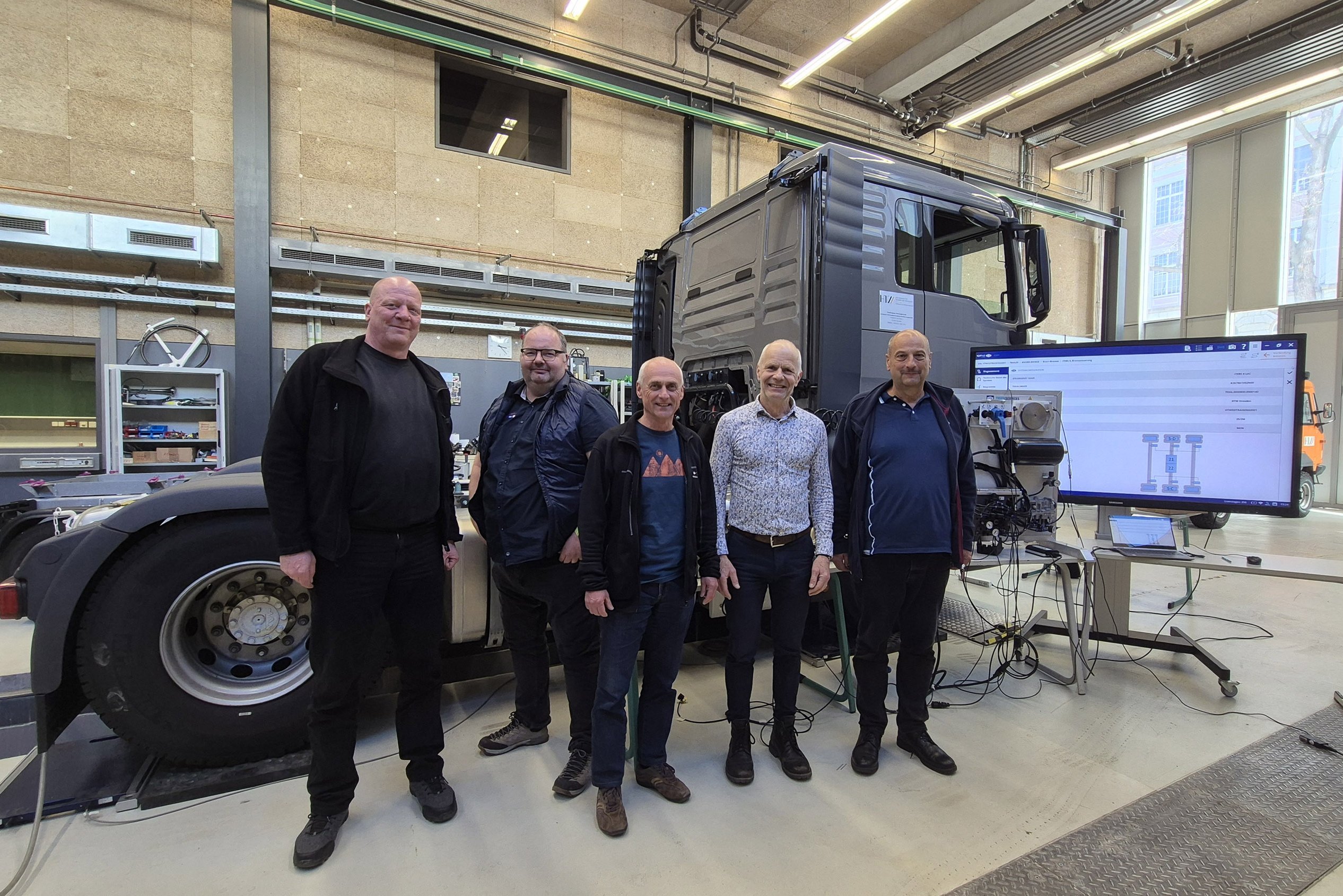 Übergabe des Systems durch Fa. Knorr