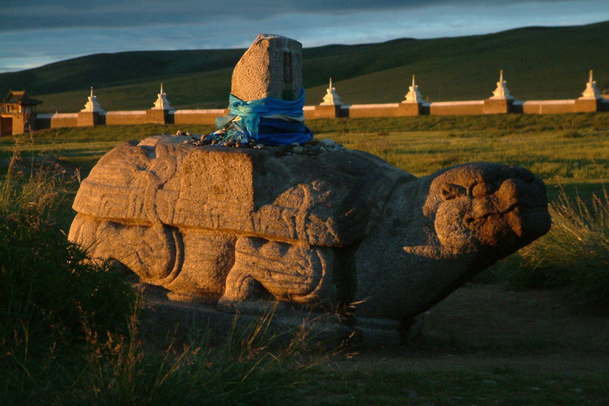 Stone turtle in Karakorum