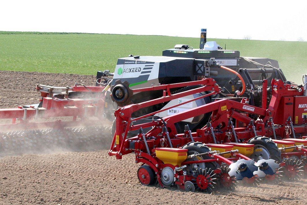 Agbot im Feldeinsatz