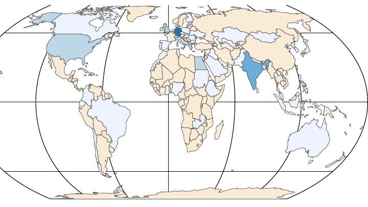 [Translate to English:] Die Herkunft der Teilnehmenden aus aller Welt zeigt, wie groß der Bedarf an technisch-mathematischen Kenntnissen in der Archäologie weltweit ist.