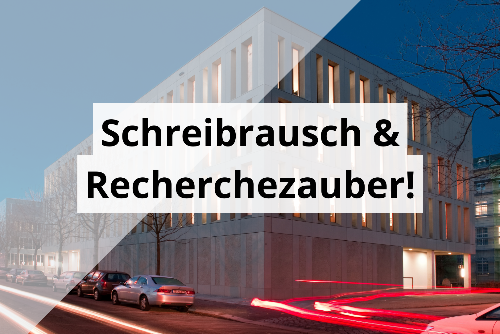 Schreibrausch & Recherchezauber