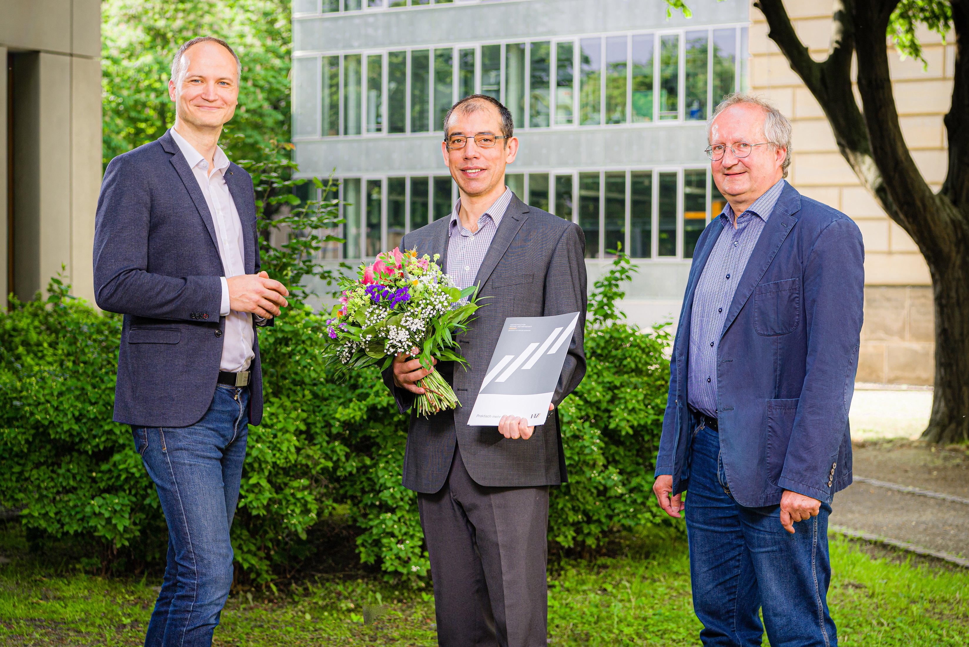 Gunther Göbel, Cornelius Sandhu und Thomas Grischek