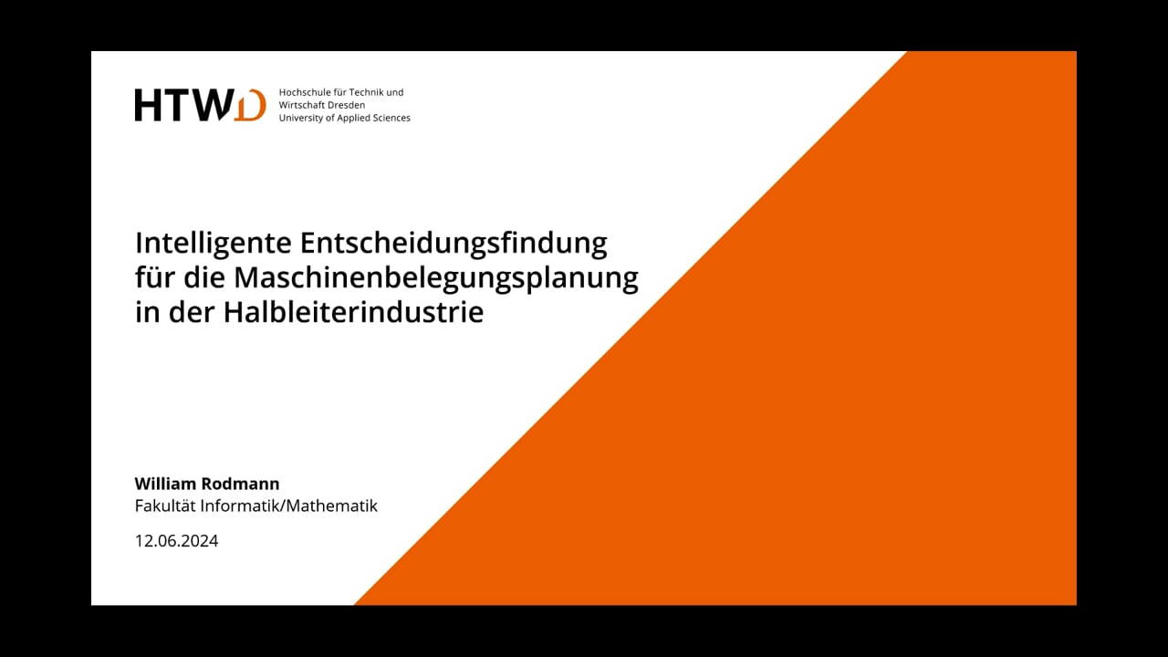 Intelligente Entscheidungsfindung für die Maschinenbelegungsplanung in der Halbleiterindustrie