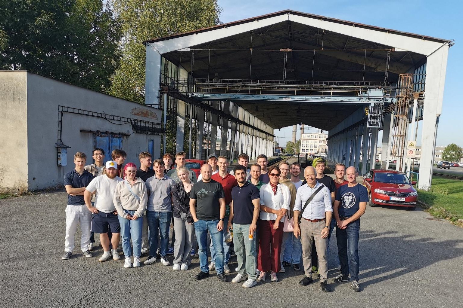 Gruppenfoto in Kopřivnice