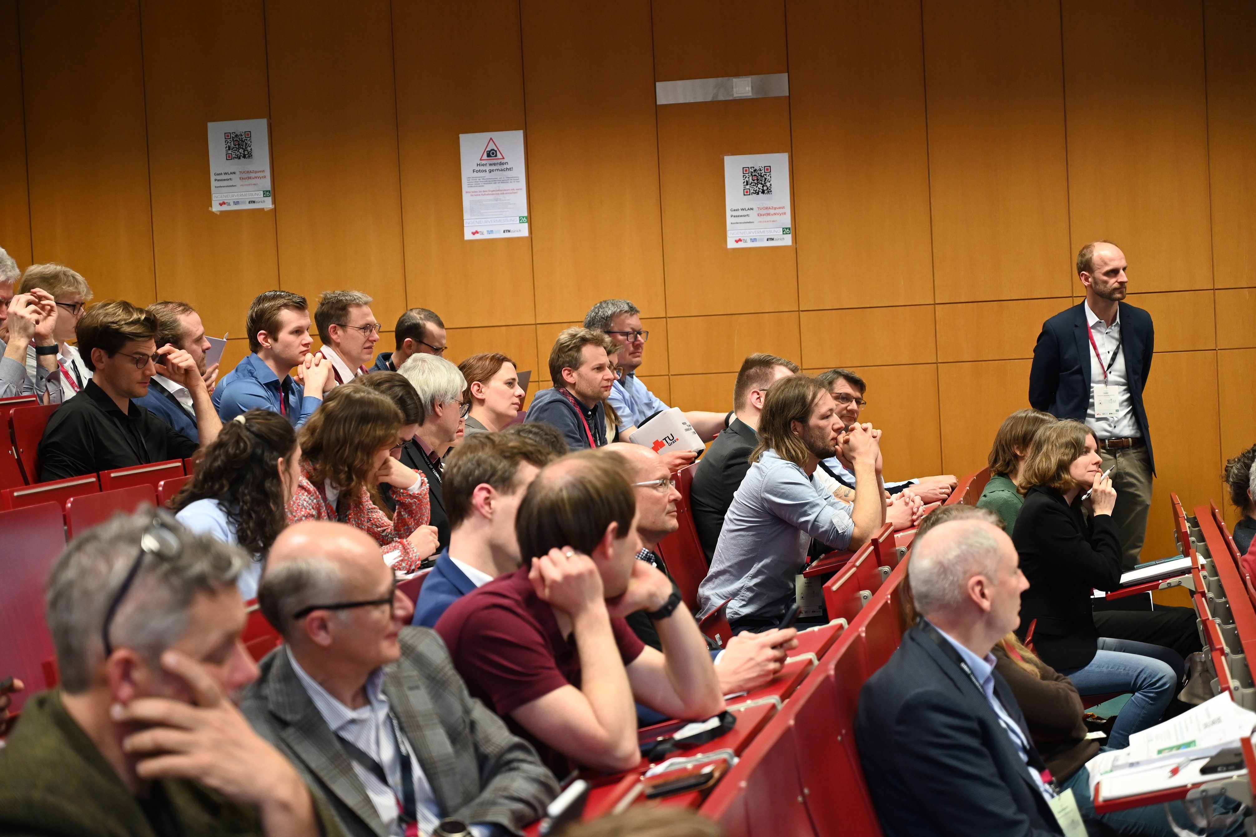 Ingenieurvermessungskurs 2026 Blick in den Hörsaal