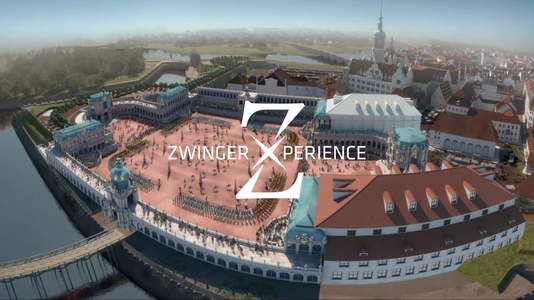 Zwinger Xperience | Wunsch und Wirklichkeit - Bauanimation Dresdner Zwinger | Schlösserland Sachsen