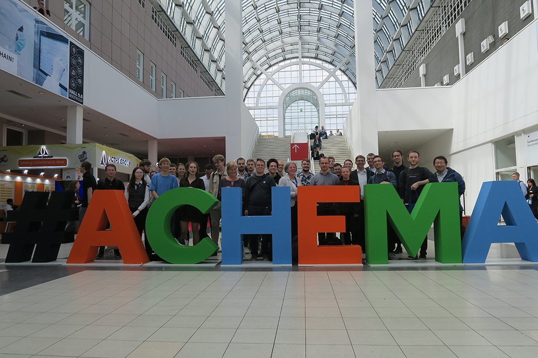 Gruppenbild von der Achema