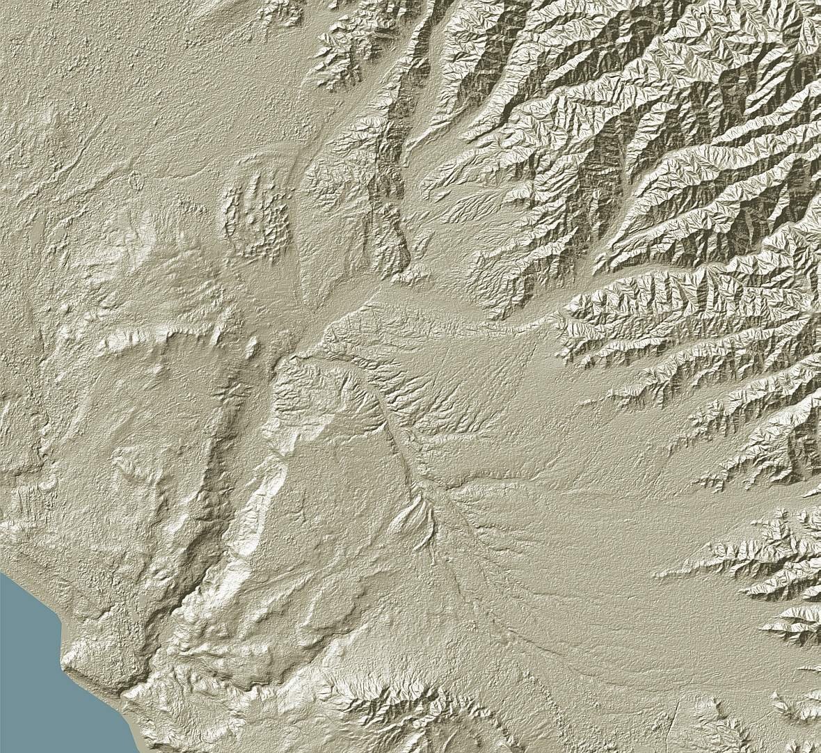 Digital terrain model