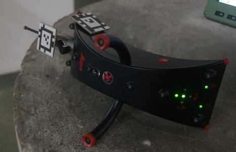 Marker für das visuelle Tracking mit einer T-Probe