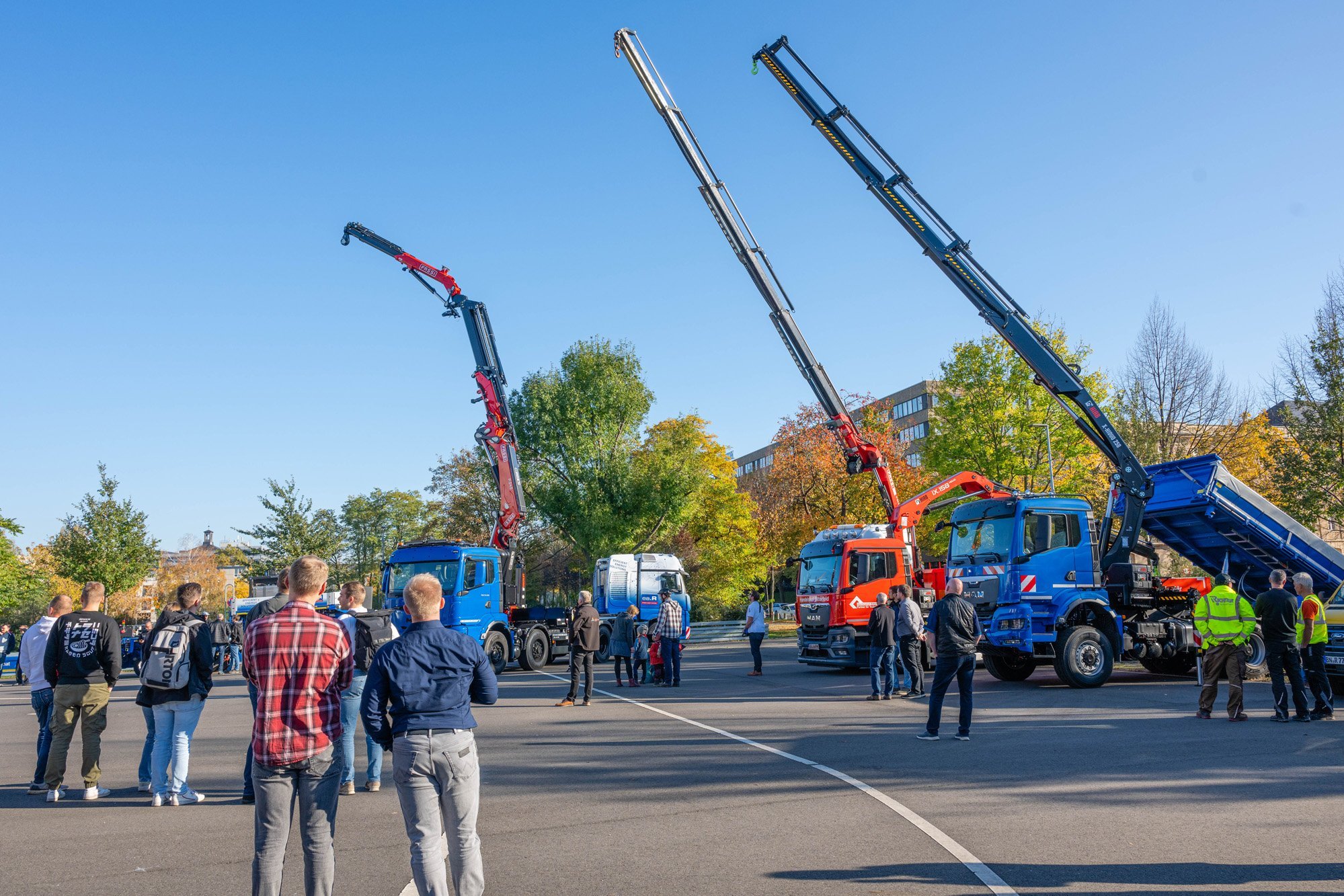 Ausstellungsfläche am Nutzfahrzeugtag