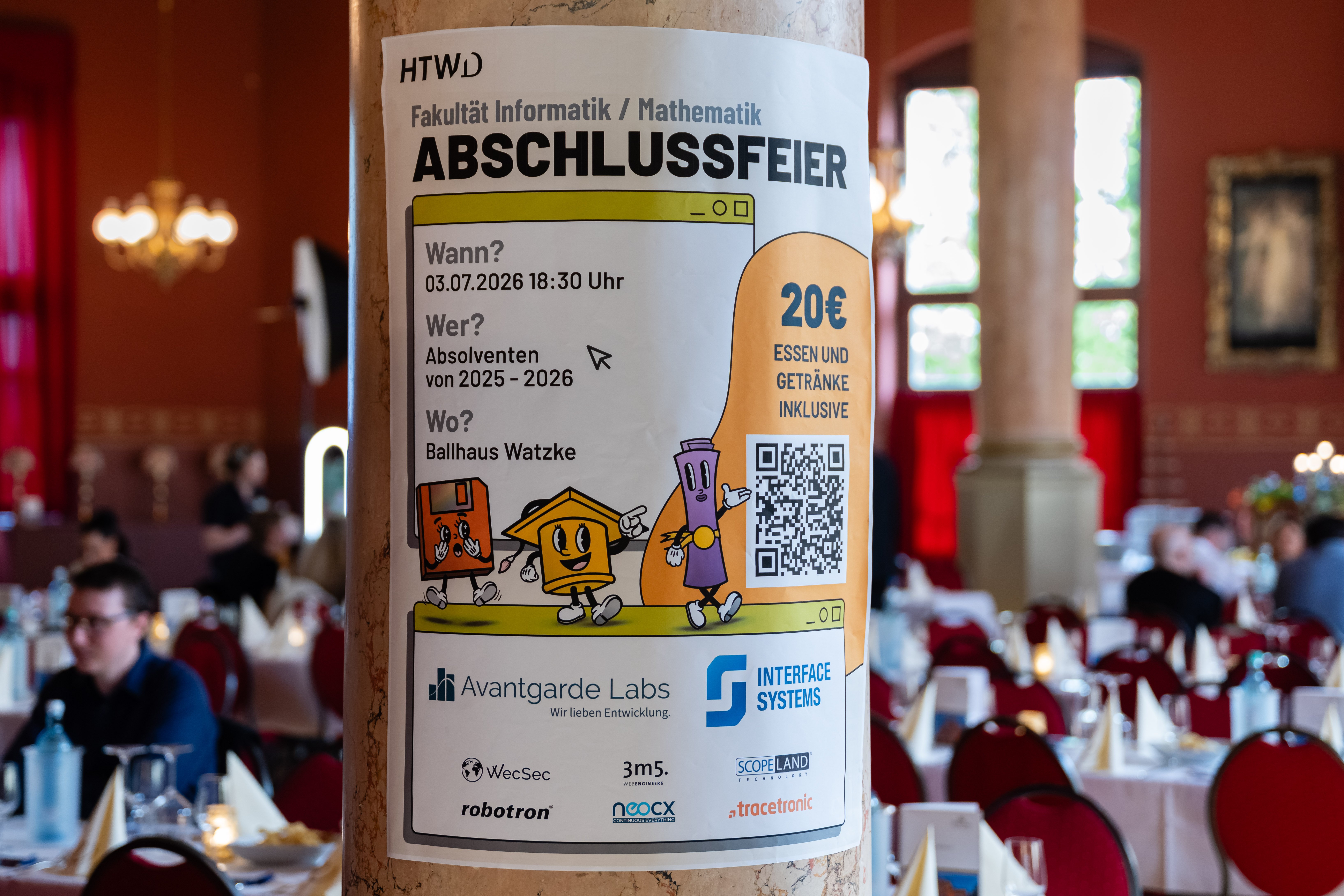 Plakat Plakat der Abschlussfeier
