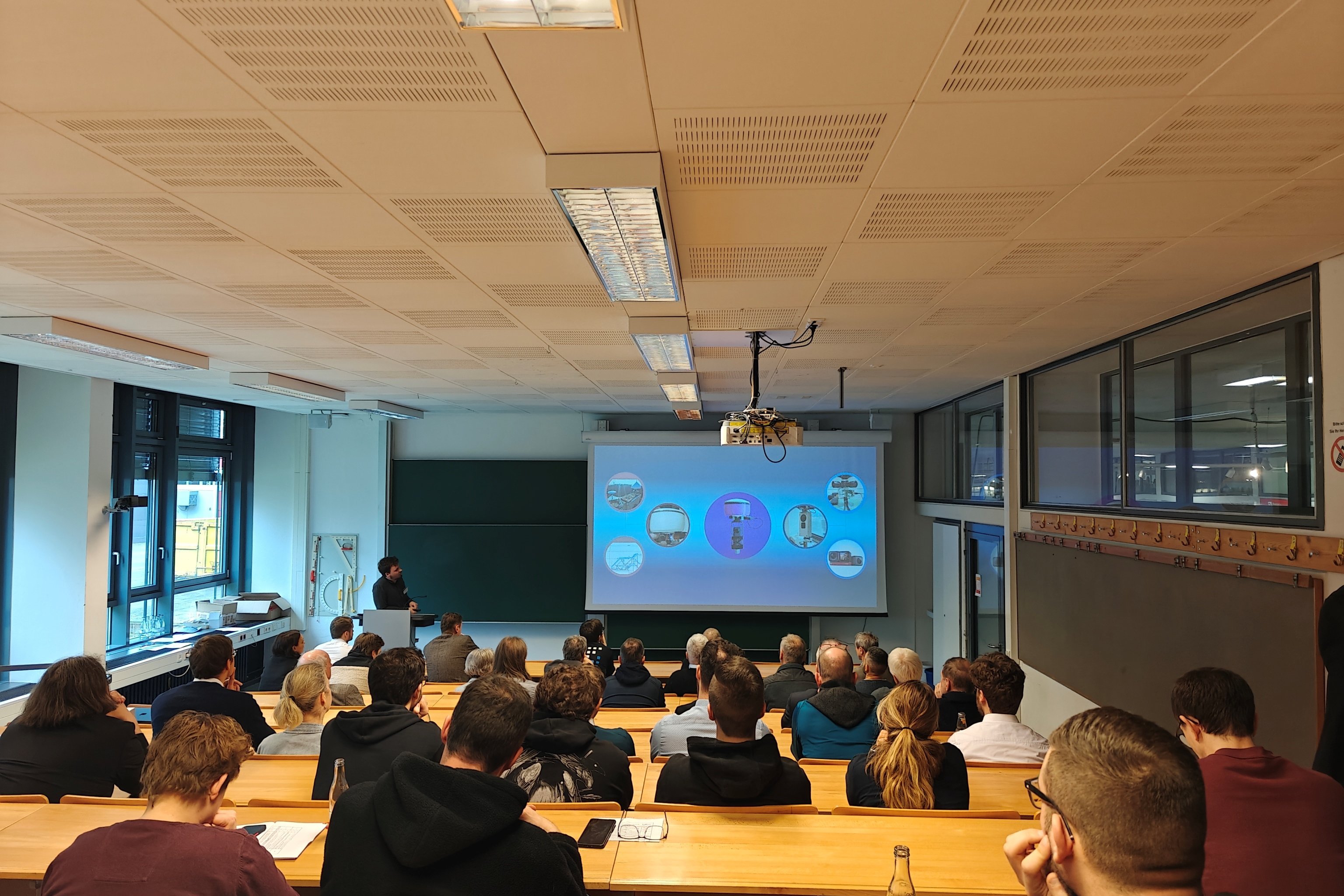 Vortrag Lukas Beloch „Development of a Low-Cost Mapping System Using Spherical Camera and GNSS“