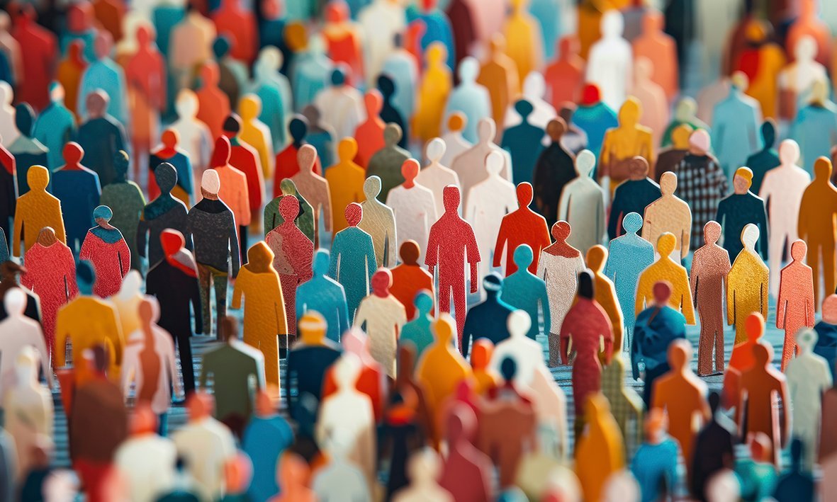 Symbolbild Menschengruppe