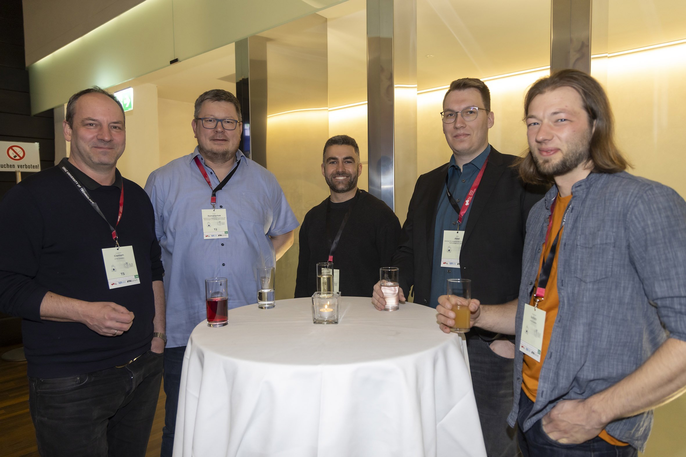 Ingenieurvermessungskurs 2026 Teilnehmer der HTWD