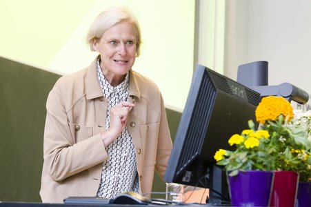 Grußwort von Prof. Dr. Kathrin Salchert, Rektorin der HTWD